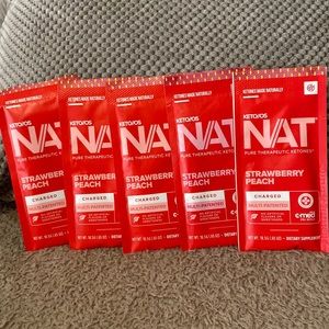 5 pack Strawberry Peach Ketones